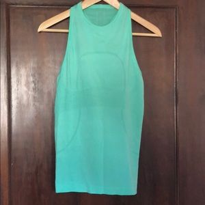 Lululemon swiftly tech racer back tank mint 6